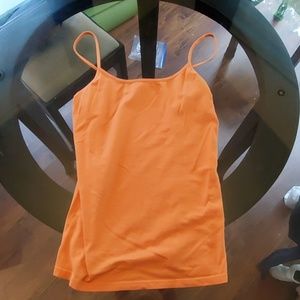 Orange tank top